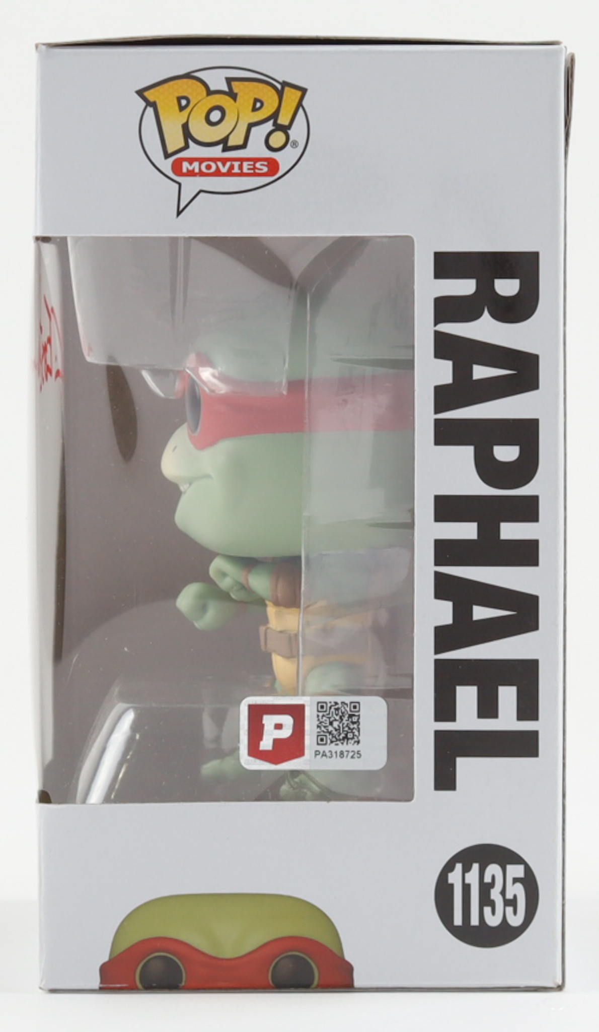 Kevin Eastman Signed "Teenage Mutant Ninja Turtles" #1135 Raphael Funko Pop! Vinyl Figure (PA) at PristineAuction.com Kevin Eastman Signed "Teenage Mutant Ninja Turtles" #1135 Raphael Funko Pop! Vinyl Figure (PA) at PristineAuction.com