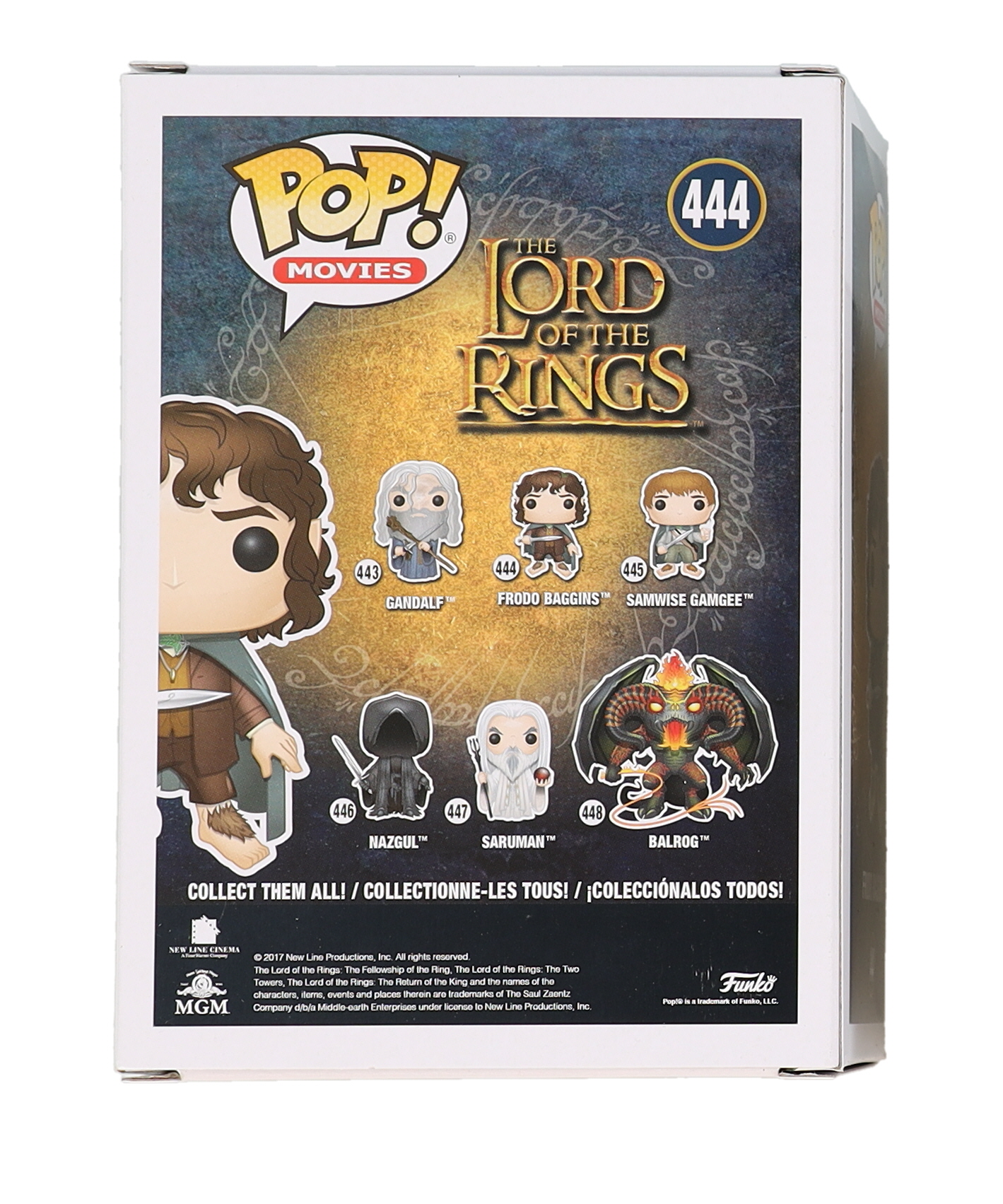 Elijah Wood Signed "The Lord Of The Rings" #444 Frodo Baggins Funko Pop! (JSA) at PristineAuction.com Elijah Wood Signed "The Lord Of The Rings" #444 Frodo Baggins Funko Pop! (JSA) at PristineAuction.com