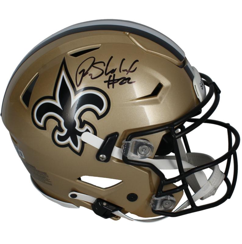 Rashid Shaheed Signed Saints Full-Size Authentic On-Field Speedflex Helmet (Beckett) at PristineAuction.com Rashid Shaheed Signed Saints Full-Size Authentic On-Field Speedflex Helmet (Beckett) at PristineAuction.com