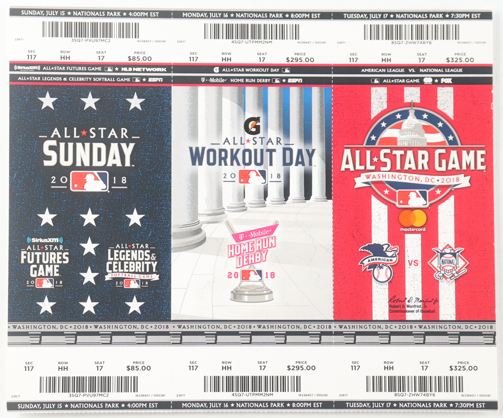 2018 All-Star Weekend Uncut Game Tickets at PristineAuction.com 2018 All-Star Weekend Uncut Game Tickets at PristineAuction.com