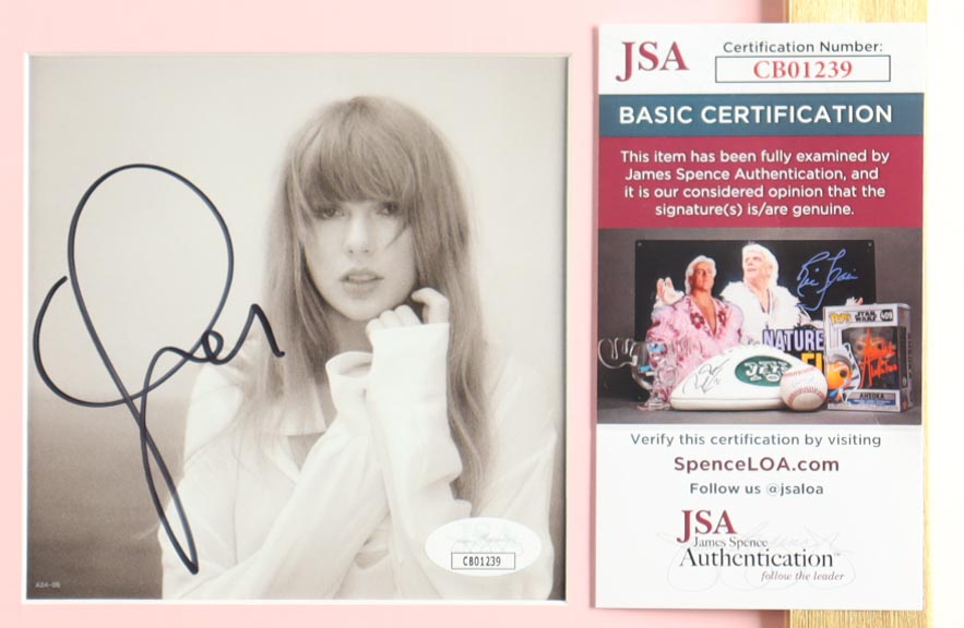 Taylor Swift Signed Custom Framed "The Tortured Poets Department" CD Album Display (JSA) at PristineAuction.com Taylor Swift Signed Custom Framed "The Tortured Poets Department" CD Album Display (JSA) at PristineAuction.com
