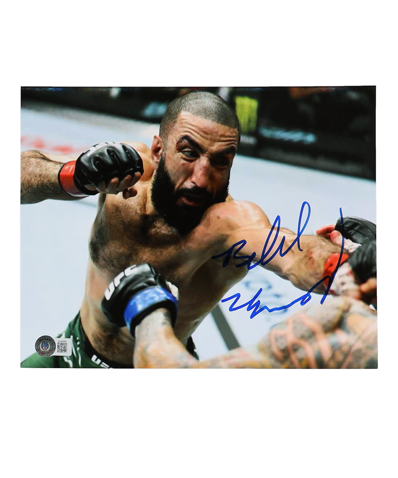 Belal Muhammad Signed UFC 8x10 Photo (PSA) at PristineAuction.com Belal Muhammad Signed UFC 8x10 Photo (PSA) at PristineAuction.com