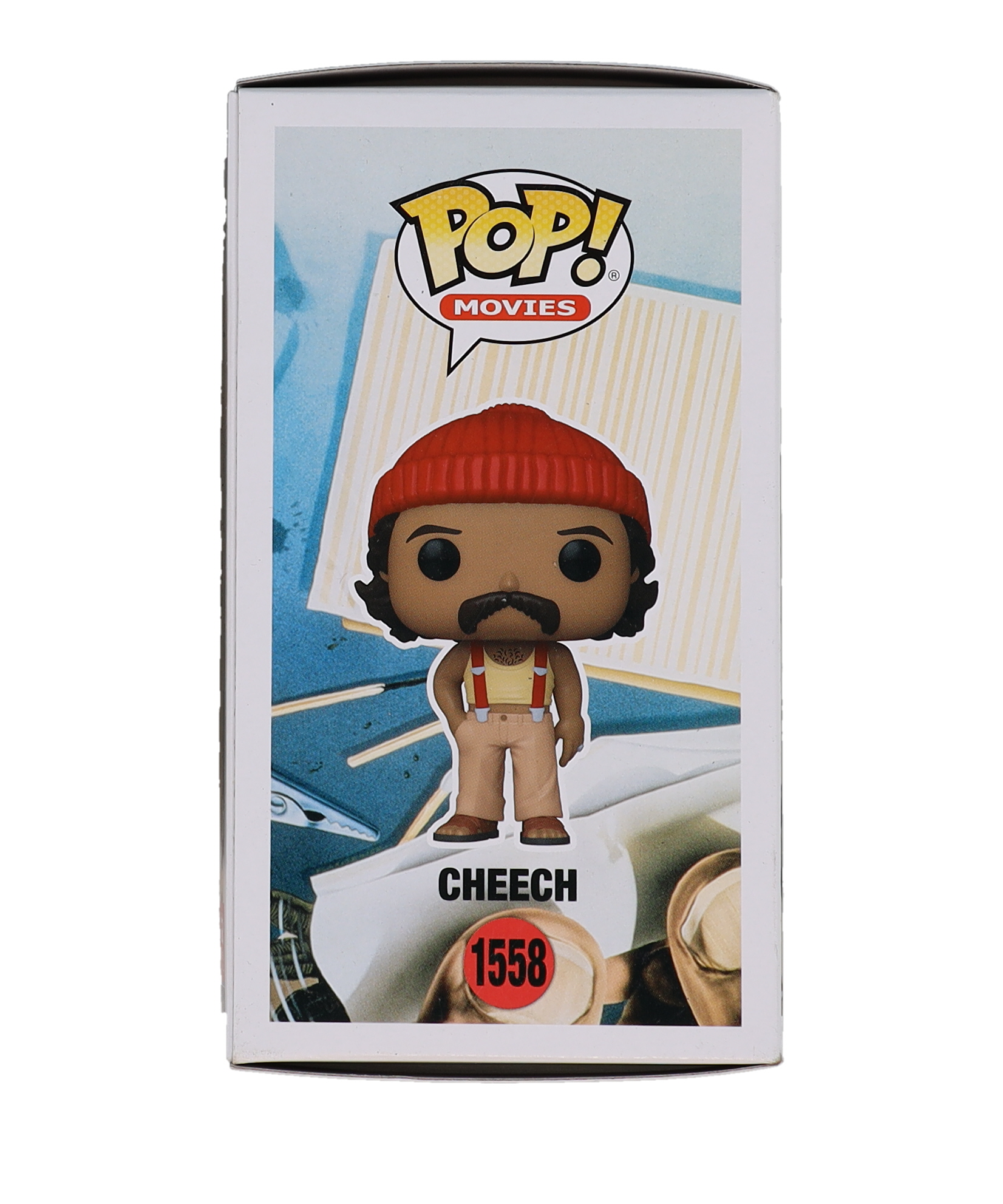 Cheech Marin Signed "Cheech & Chong's: Up in Smoke" #1558 Funko Pop! Vinyl Figure (JSA) at PristineAuction.com Cheech Marin Signed "Cheech & Chong's: Up in Smoke" #1558 Funko Pop! Vinyl Figure (JSA) at PristineAuction.com