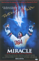 Patrick O'Brien Demsey & Billy Schneider Signed "Miracle" 11x17 Movie Poster Photo (Schwartz) at PristineAuction.com