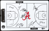 2024 Alabama Crimson Tide Basketball Coaching Clipboard Team-Signed by (9) with Mark Sears, Chris Youngblood, Grant Nelson, Labaron Philon (Beckett) at PristineAuction.com