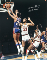 Dave Bing Signed Pistons 16x20 Photo Inscribed "H.O.F. 1990" (Schwartz) at PristineAuction.com