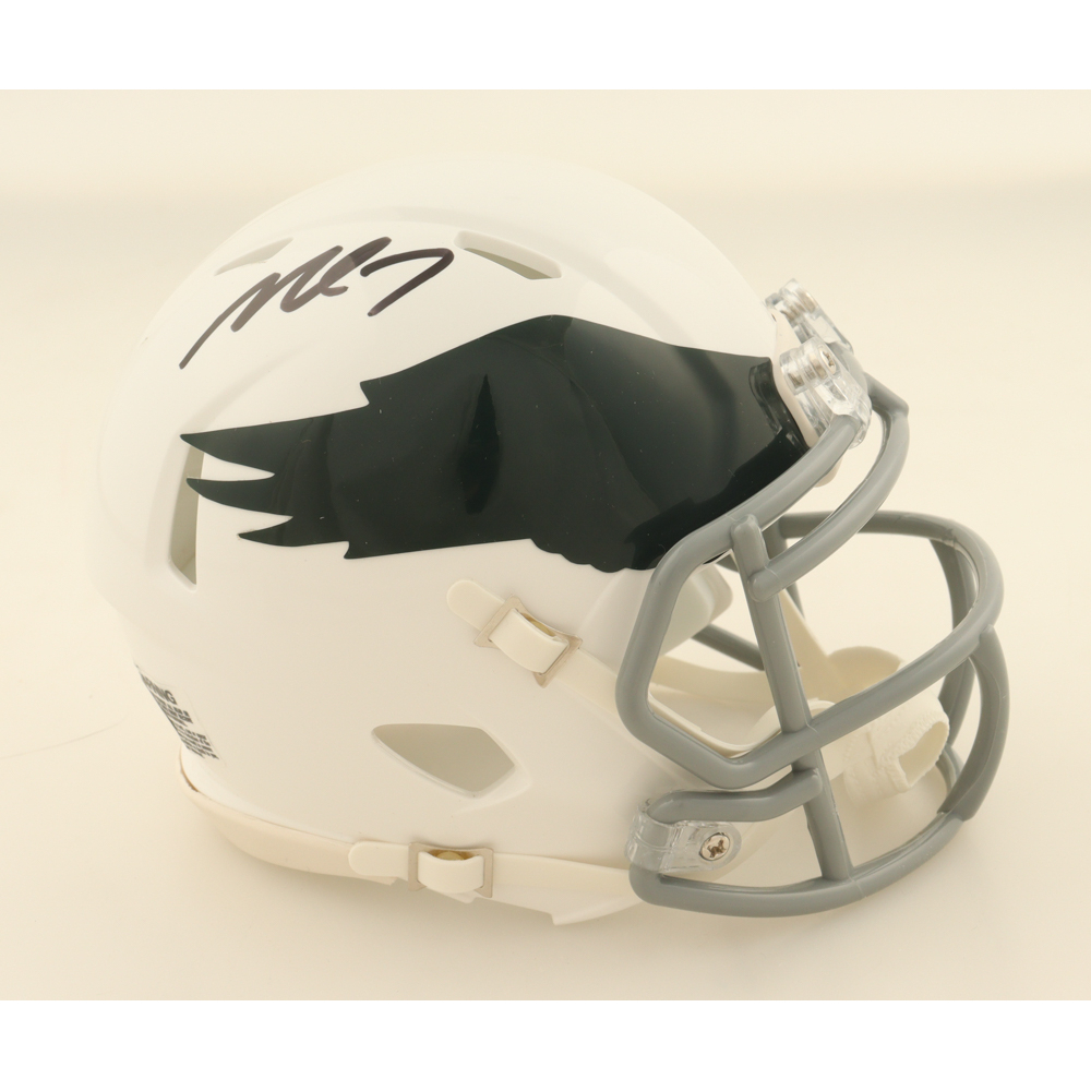 Michael Vick Signed Eagles Speed Mini Helmet (JSA) at PristineAuction.com