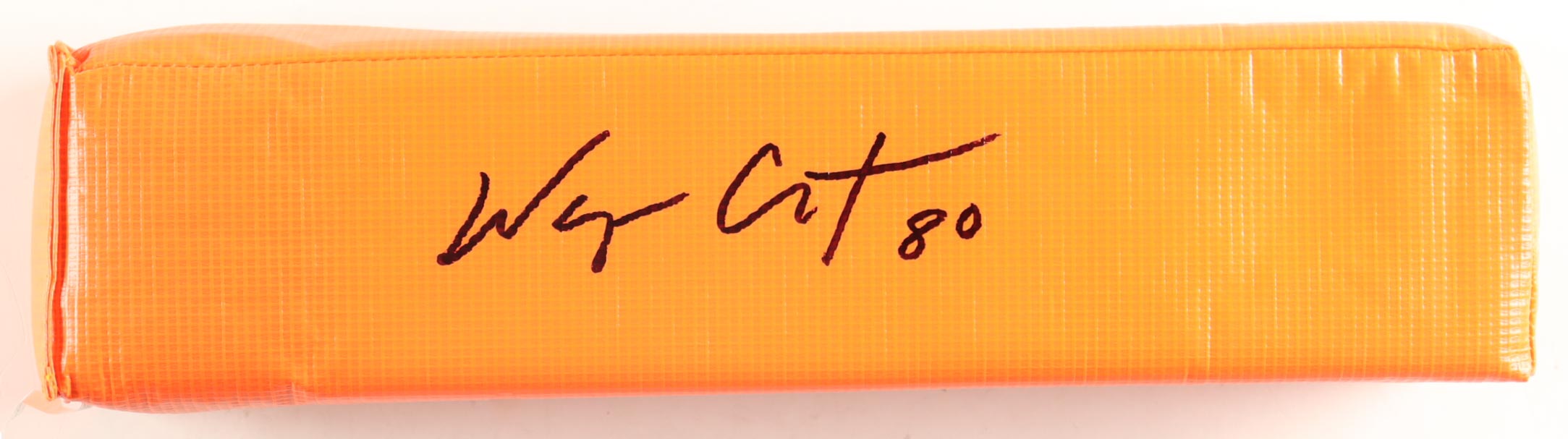 Wayne Chrebet Signed End Zone Pylon (Schwartz) at PristineAuction.com Wayne Chrebet Signed End Zone Pylon (Schwartz) at PristineAuction.com