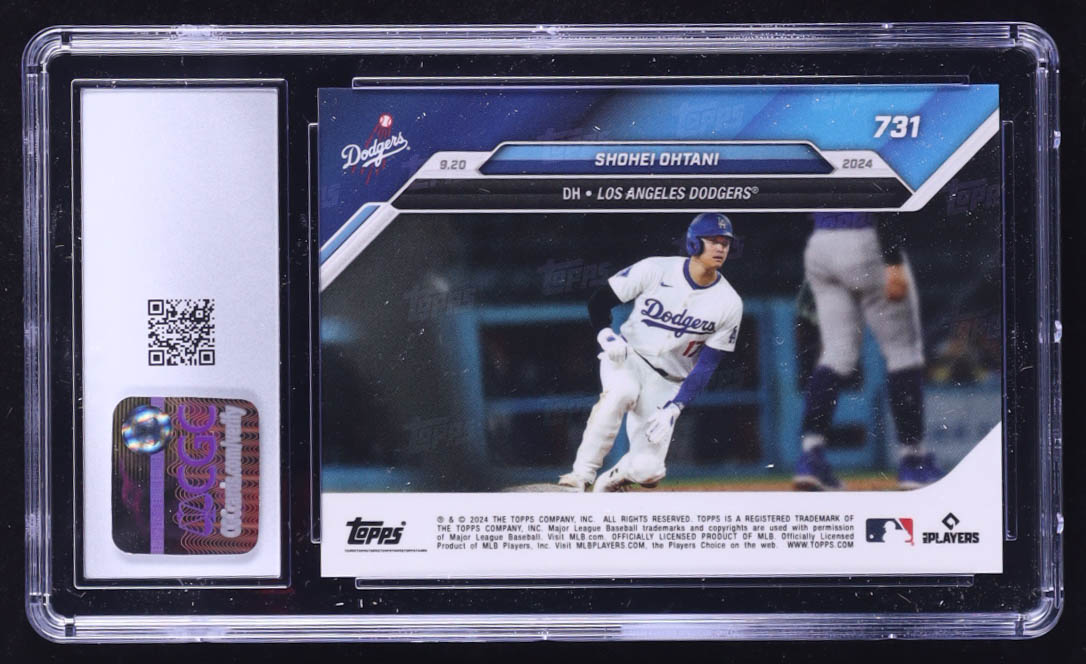 Shohei Ohtani 2024 Topps Now #731 (CGC 10) at PristineAuction.com Shohei Ohtani 2024 Topps Now #731 (CGC 10) at PristineAuction.com