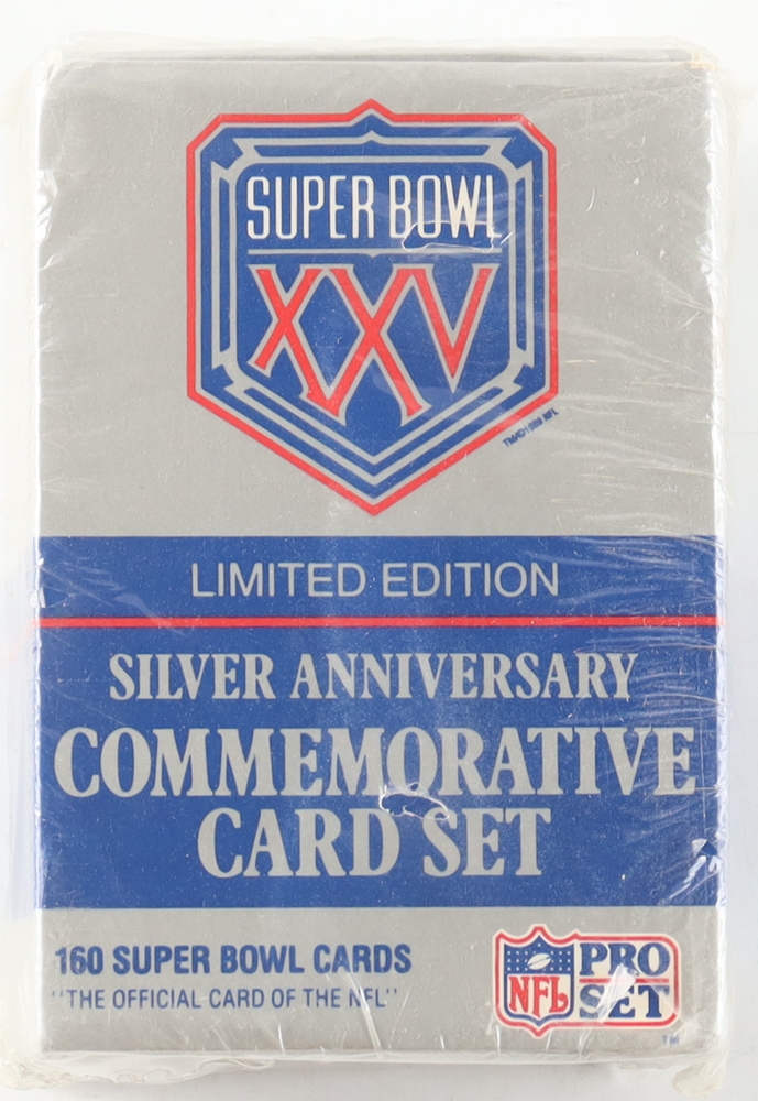 1990-91 Pro Set Super Bowl 160 Football Complete Factory Set of (161) Cards with Joe Montana #33, Joe Namath #34, Jerry Rice #48, Vince Lombardi CO #28 at PristineAuction.com 1990-91 Pro Set Super Bowl 160 Football Complete Factory Set of (161) Cards with Joe Montana #33, Joe Namath #34, Jerry Rice #48, Vince Lombardi CO #28 at PristineAuction.com