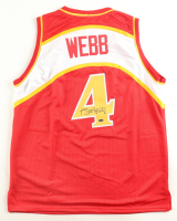 Spud Webb Signed Jersey (Schwartz) at PristineAuction.com