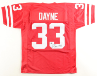 Ron Dayne Signed Jersey Inscribed "99 H" (Schwartz) at PristineAuction.com