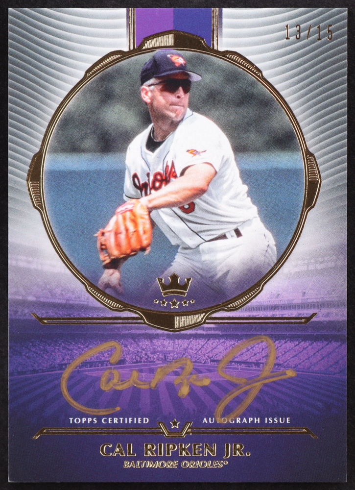 Cal Ripken Jr. 2023 Topps Five Star Baseball Royalty Autographs #BRCR #13/15