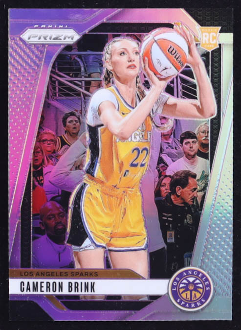 Cameron Brink 2024 Panini Prizm WNBA Prizms Silver #127 RC at PristineAuction.com Cameron Brink 2024 Panini Prizm WNBA Prizms Silver #127 RC at PristineAuction.com