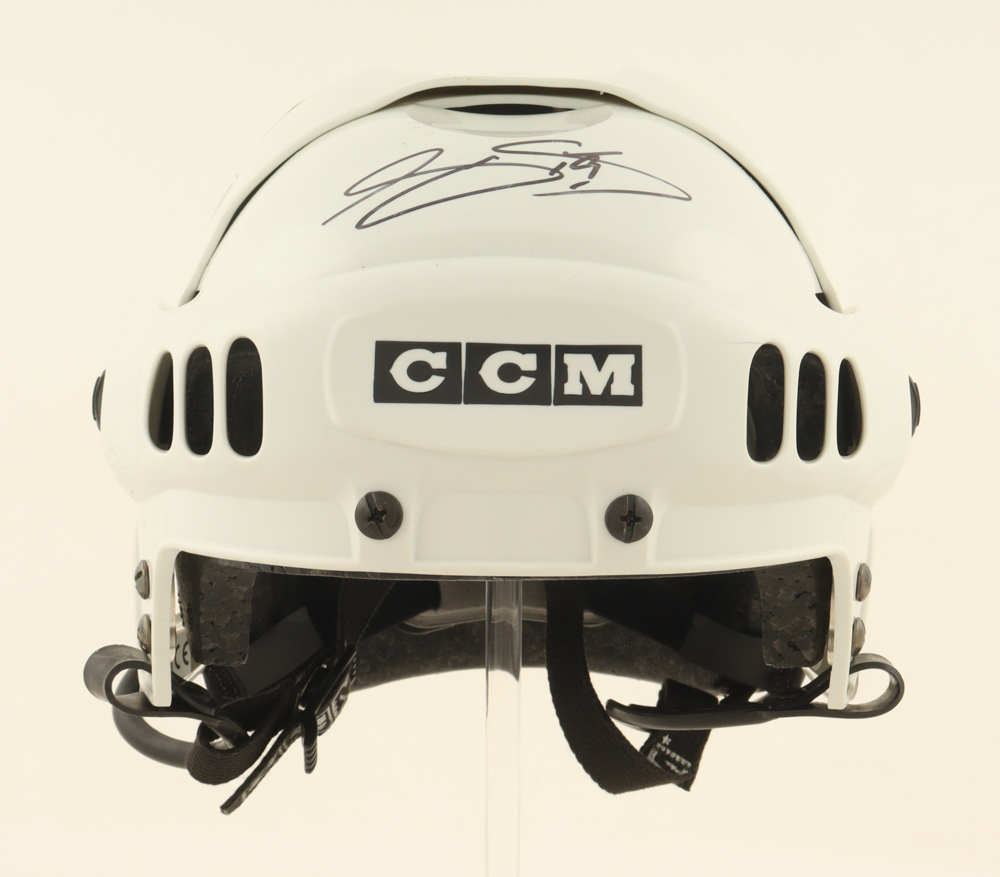 Joe Sakic Signed Avalanche Full-Size Authentic Hockey Helmet (JSA) at PristineAuction.com Joe Sakic Signed Avalanche Full-Size Authentic Hockey Helmet (JSA) at PristineAuction.com