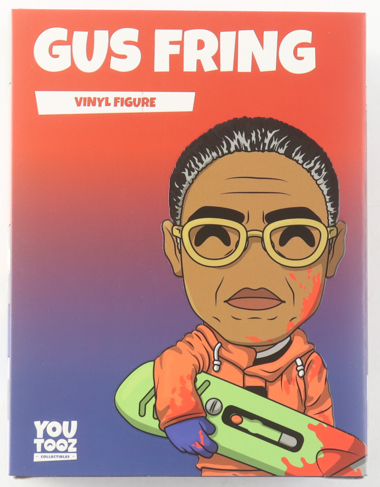 Giancarlo Esposito Signed "Breaking Bad" #6 Gus Fring YouTooz Vinyl Figure Inscribed "Gus" (Beckett) at PristineAuction.com Giancarlo Esposito Signed "Breaking Bad" #6 Gus Fring YouTooz Vinyl Figure Inscribed "Gus" (Beckett) at PristineAuction.com