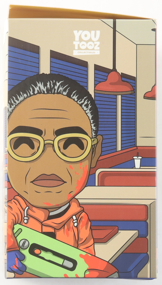 Giancarlo Esposito Signed "Breaking Bad" #6 Gus Fring YouTooz Vinyl Figure Inscribed "Gus" (Beckett) at PristineAuction.com Giancarlo Esposito Signed "Breaking Bad" #6 Gus Fring YouTooz Vinyl Figure Inscribed "Gus" (Beckett) at PristineAuction.com