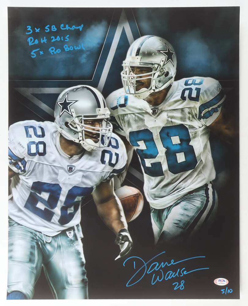Darren Woodson Signed Cowboys LE 16x20 Photo Inscribed "3x SB Champ", "ROH 2015", & "5x Pro Bowl" (PSA) at PristineAuction.com Darren Woodson Signed Cowboys LE 16x20 Photo Inscribed "3x SB Champ", "ROH 2015", & "5x Pro Bowl" (PSA) at PristineAuction.com