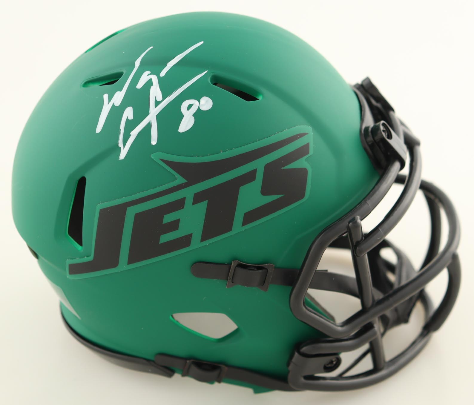 Wayne Chrebet Signed Jets Rave Alternate Speed Mini Helmet (JSA) at PristineAuction.com Wayne Chrebet Signed Jets Rave Alternate Speed Mini Helmet (JSA) at PristineAuction.com