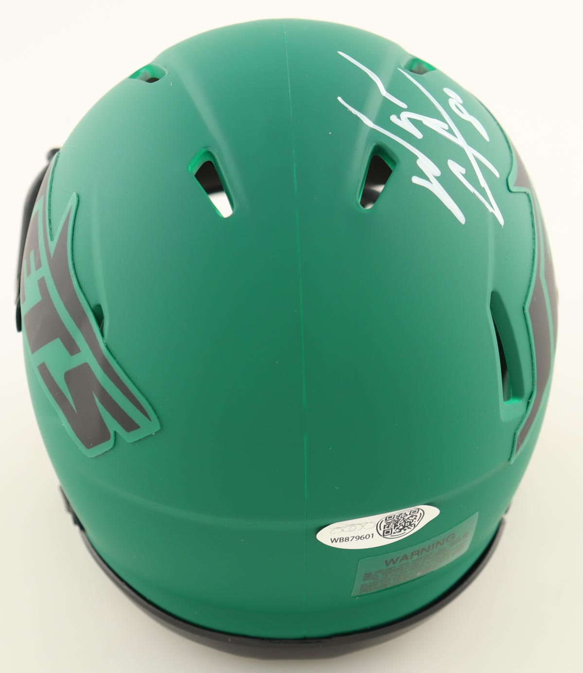 Wayne Chrebet Signed Jets Rave Alternate Speed Mini Helmet (JSA) at PristineAuction.com Wayne Chrebet Signed Jets Rave Alternate Speed Mini Helmet (JSA) at PristineAuction.com