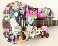 Taylor Swift Signed 40" Acoustic Guitar (JSA) at PristineAuction.com