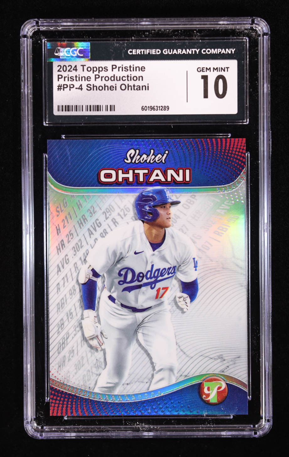 Shohei Ohtani 2024 Topps Pristine Pristine Production #PP4 (CGC 10) at PristineAuction.com Shohei Ohtani 2024 Topps Pristine Pristine Production #PP4 (CGC 10) at PristineAuction.com