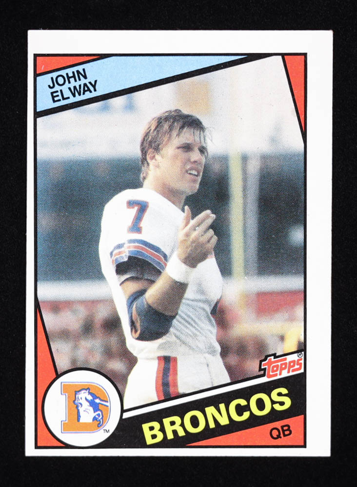 John Elway 1984 Topps #63 RC at PristineAuction.com John Elway 1984 Topps #63 RC at PristineAuction.com