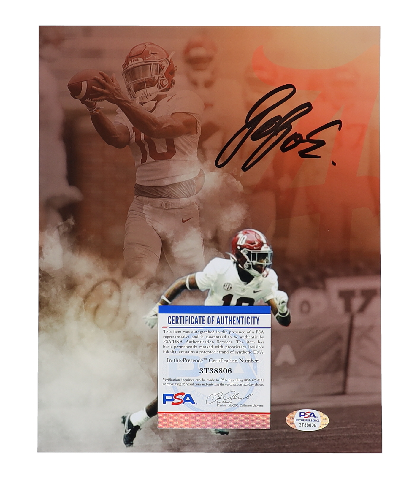 JoJo Earle Signed Alabama Crimson Tide 8x10 Photo (PSA) at PristineAuction.com JoJo Earle Signed Alabama Crimson Tide 8x10 Photo (PSA) at PristineAuction.com