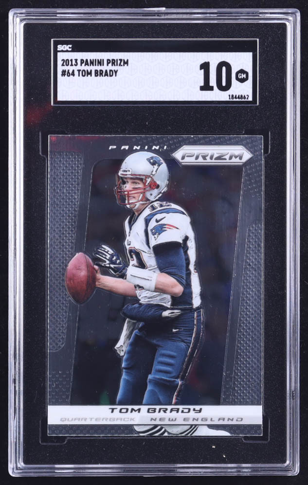 Tom Brady 2013 Panini Prizm #64 (SGC 10) at PristineAuction.com Tom Brady 2013 Panini Prizm #64 (SGC 10) at PristineAuction.com