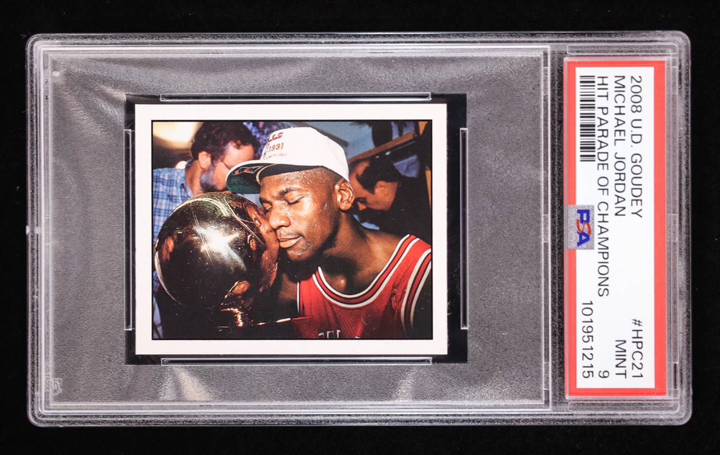 Michael Jordan 2008 Upper Deck Goudey Hit Parade of Champions #HPC21 (PSA 9) at PristineAuction.com Michael Jordan 2008 Upper Deck Goudey Hit Parade of Champions #HPC21 (PSA 9) at PristineAuction.com