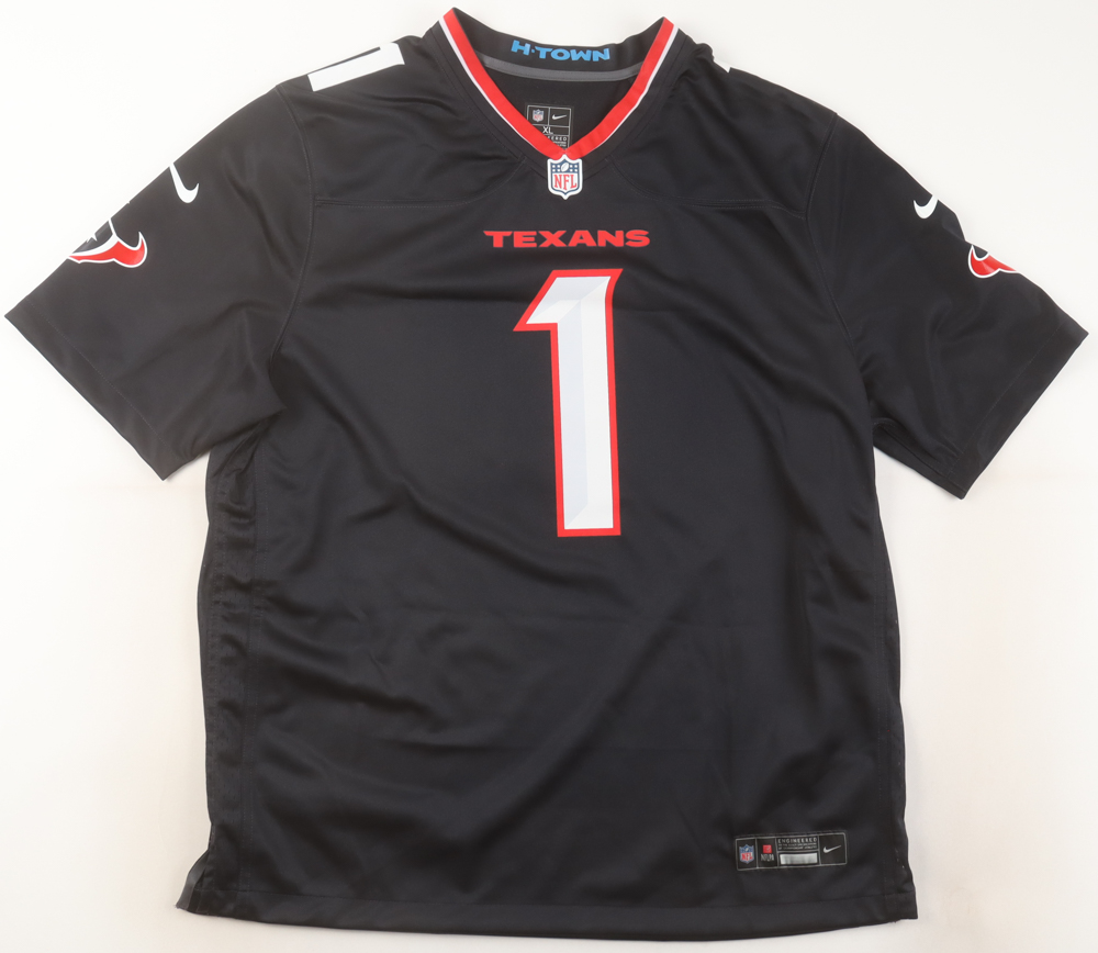 Stefon Diggs Signed Texans Authentic Nike Jersey (Beckett) at PristineAuction.com Stefon Diggs Signed Texans Authentic Nike Jersey (Beckett) at PristineAuction.com