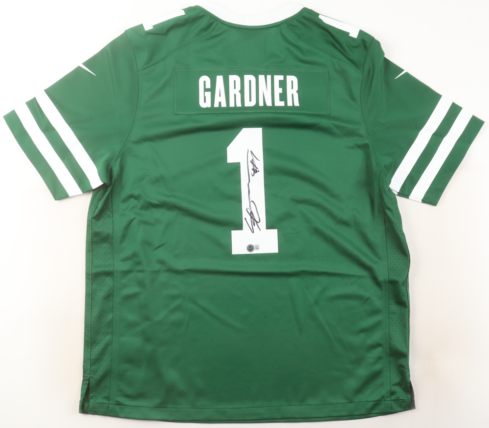 Sauce Gardner Signed Jets Nike Jersey (Beckett) at PristineAuction.com Sauce Gardner Signed Jets Nike Jersey (Beckett) at PristineAuction.com