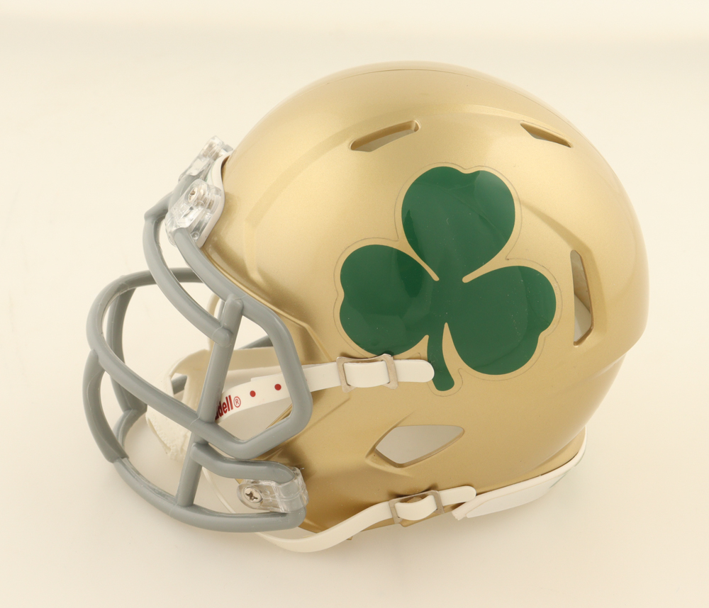 Jerome Bettis Signed Notre Dame Fighting Irish Speed Mini Helmet (Beckett) at PristineAuction.com Jerome Bettis Signed Notre Dame Fighting Irish Speed Mini Helmet (Beckett) at PristineAuction.com