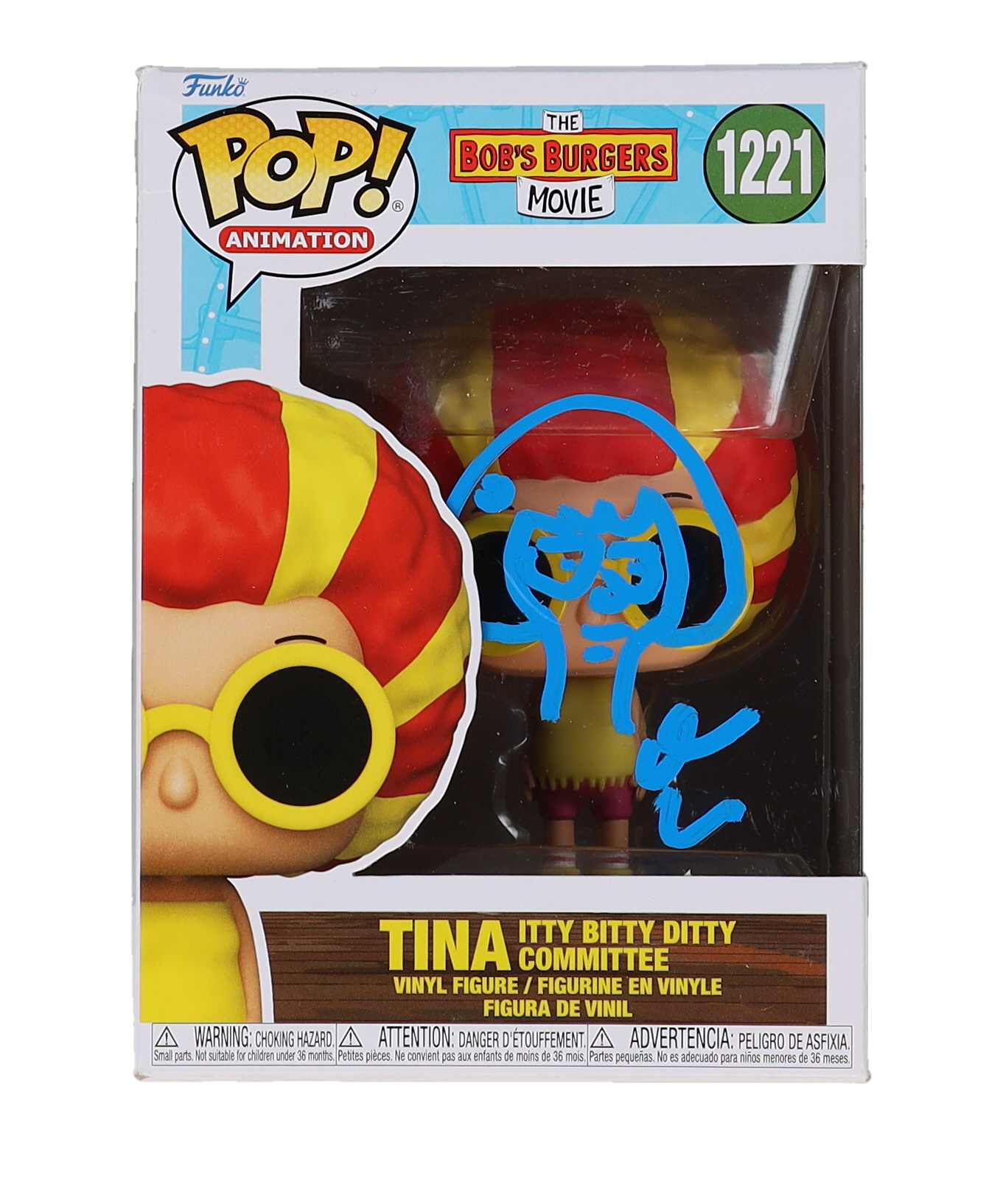 Dan Mintz Signed "Bob's Burgers" #1221 Tina Itty Bitty Ditty Committee Funko Pop! Vinyl Figure with Tina Sketch (JSA) at PristineAuction.com Dan Mintz Signed "Bob's Burgers" #1221 Tina Itty Bitty Ditty Committee Funko Pop! Vinyl Figure with Tina Sketch (JSA) at PristineAuction.com