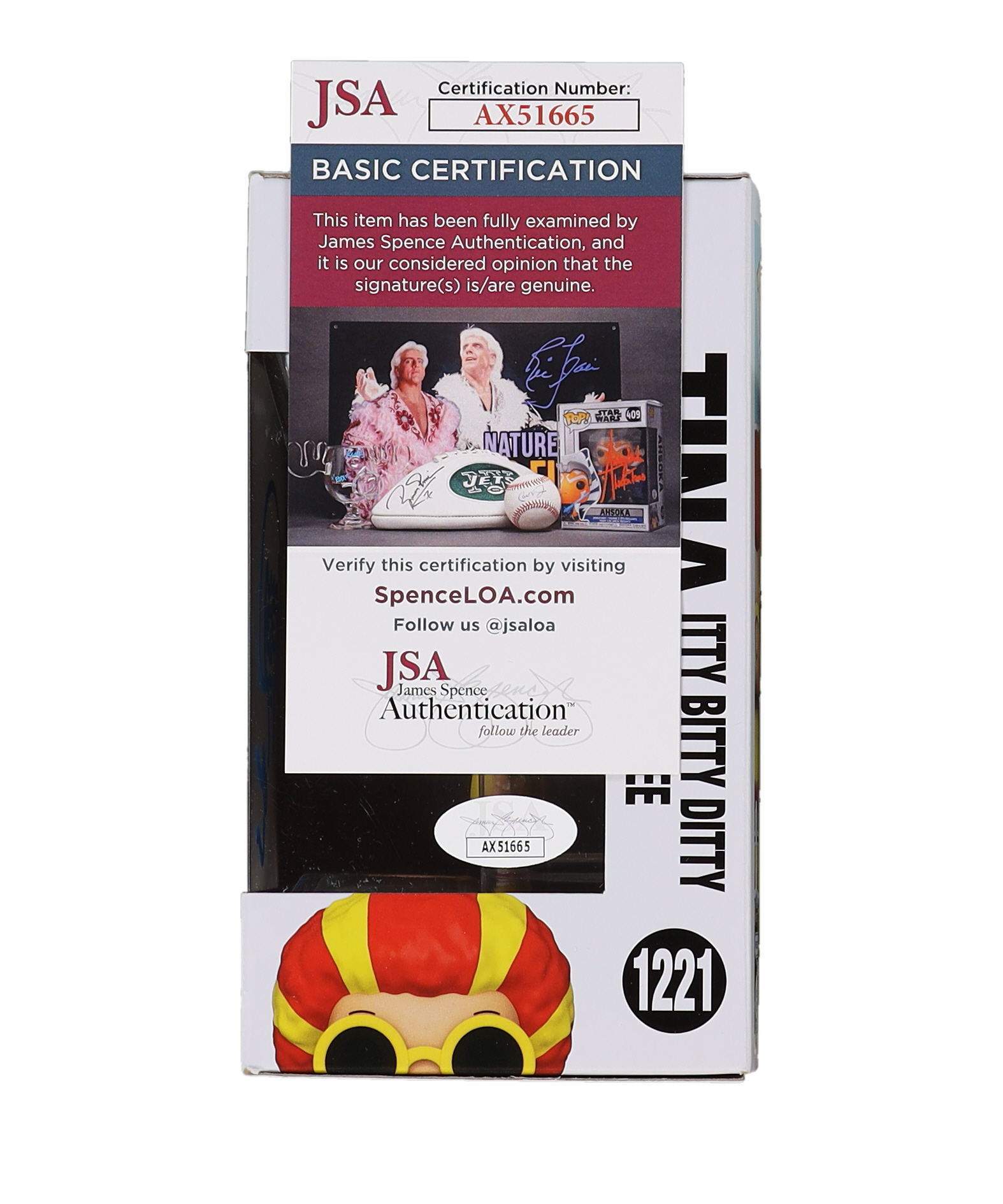 Dan Mintz Signed "Bob's Burgers" #1221 Tina Itty Bitty Ditty Committee Funko Pop! Vinyl Figure with Tina Sketch (JSA) at PristineAuction.com Dan Mintz Signed "Bob's Burgers" #1221 Tina Itty Bitty Ditty Committee Funko Pop! Vinyl Figure with Tina Sketch (JSA) at PristineAuction.com