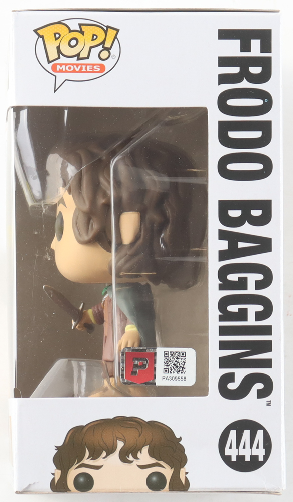Elijah Wood Signed "The Lord of the Rings" #444 Frodo Baggins Funko Pop! Vinyl Figure (PA) at PristineAuction.com Elijah Wood Signed "The Lord of the Rings" #444 Frodo Baggins Funko Pop! Vinyl Figure (PA) at PristineAuction.com