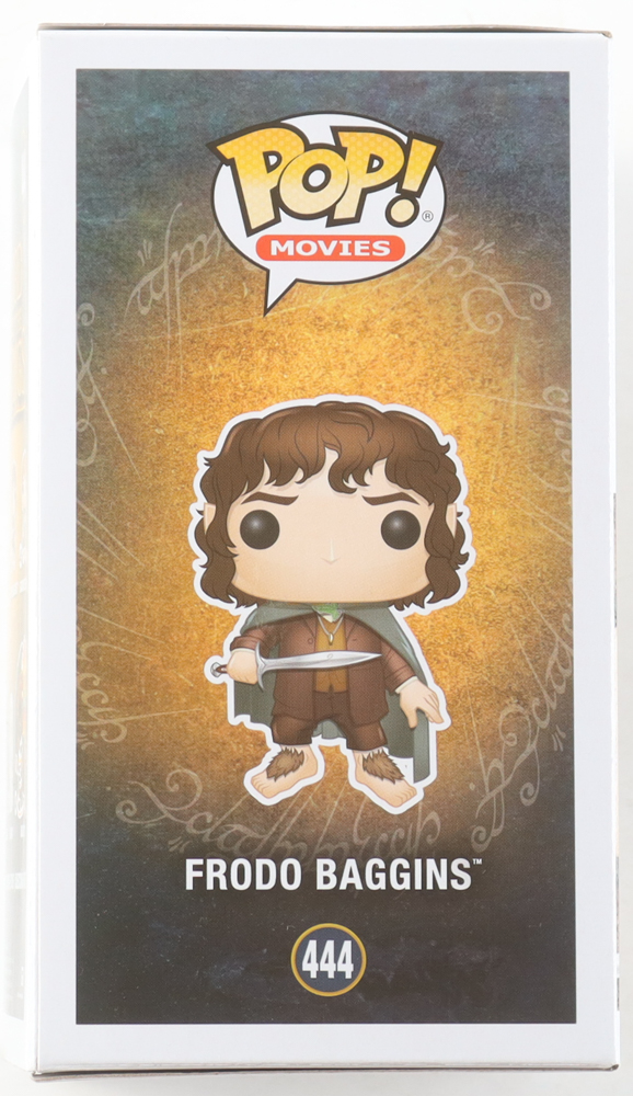 Elijah Wood Signed "The Lord of the Rings" #444 Frodo Baggins Funko Pop! Vinyl Figure (PA) at PristineAuction.com Elijah Wood Signed "The Lord of the Rings" #444 Frodo Baggins Funko Pop! Vinyl Figure (PA) at PristineAuction.com