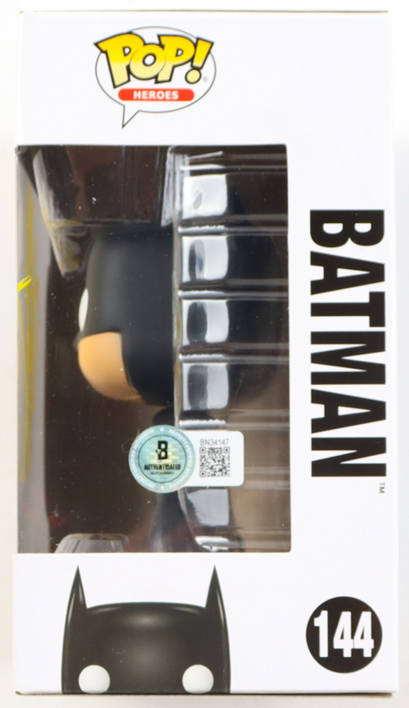 Christian Bale Signed "DC Super Heroes" #144 Batman Funko Pop! Vinyl Figure (Beckett) at PristineAuction.com Christian Bale Signed "DC Super Heroes" #144 Batman Funko Pop! Vinyl Figure (Beckett) at PristineAuction.com