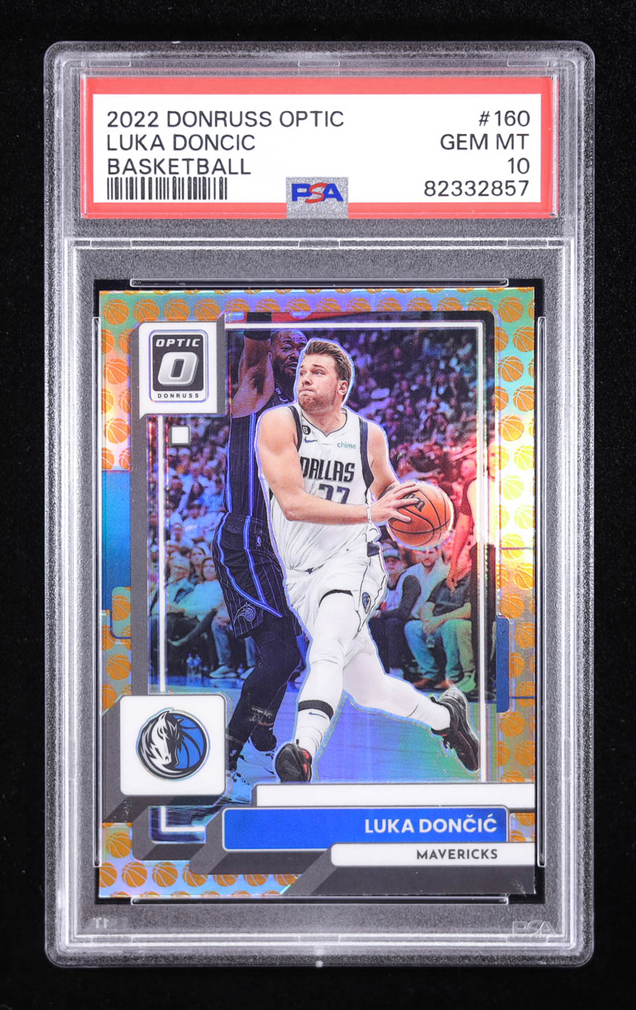 Luka Doncic 2022-23 Donruss Optic Basketball #160 (PSA 10) at PristineAuction.com Luka Doncic 2022-23 Donruss Optic Basketball #160 (PSA 10) at PristineAuction.com