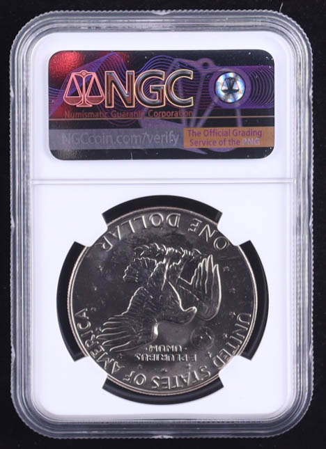 1978-D Eisenhower Silver Dollar (NGC MS65) at PristineAuction.com 1978-D Eisenhower Silver Dollar (NGC MS65) at PristineAuction.com