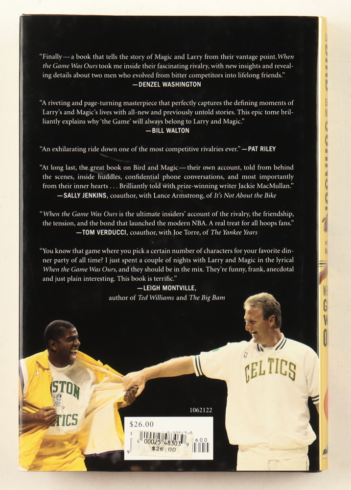 Magic Johnson Signed "When The Game Was Ours" Hardcover Book (PSA) at PristineAuction.com Magic Johnson Signed "When The Game Was Ours" Hardcover Book (PSA) at PristineAuction.com