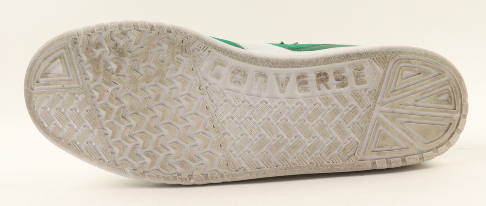 Larry Bird Signed 1984 Converse Special Edition Boston Celtics Championship Basketball Shoe (PSA) at PristineAuction.com Larry Bird Signed 1984 Converse Special Edition Boston Celtics Championship Basketball Shoe (PSA) at PristineAuction.com