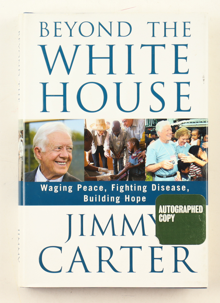 Jimmy Carter Signed "Beyond The White House" Hardcover Book (PSA) at PristineAuction.com Jimmy Carter Signed "Beyond The White House" Hardcover Book (PSA) at PristineAuction.com