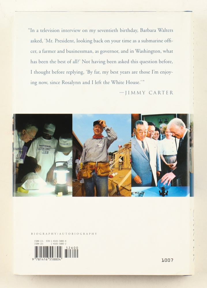 Jimmy Carter Signed "Beyond The White House" Hardcover Book (PSA) at PristineAuction.com Jimmy Carter Signed "Beyond The White House" Hardcover Book (PSA) at PristineAuction.com