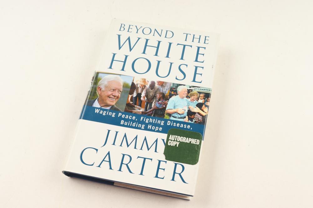 Jimmy Carter Signed "Beyond The White House" Hardcover Book (PSA) at PristineAuction.com Jimmy Carter Signed "Beyond The White House" Hardcover Book (PSA) at PristineAuction.com