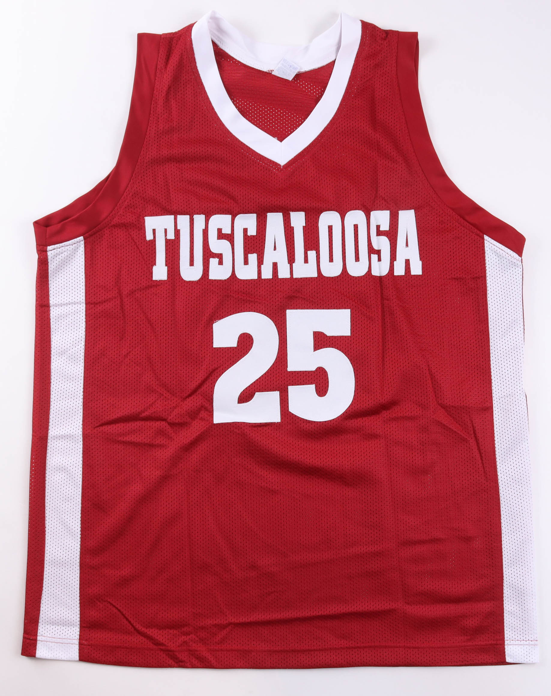 2025 Alabama Crimson Tide Team-Signed Jersey By (9) With Mark Sears, Chris Youngblood, Grant Nelson, Aden Holloway (Beckett) at PristineAuction.com 2025 Alabama Crimson Tide Team-Signed Jersey By (9) With Mark Sears, Chris Youngblood, Grant Nelson, Aden Holloway (Beckett) at PristineAuction.com