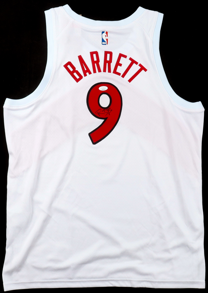 RJ Barrett Signed Raptors Nike Authentic Jersey (JSA) at PristineAuction.com RJ Barrett Signed Raptors Nike Authentic Jersey (JSA) at PristineAuction.com