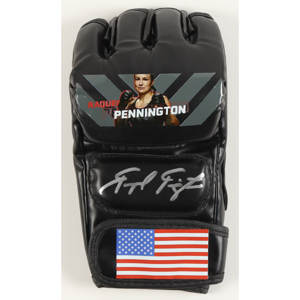 Raquel Pennington Signed Custom MMA Fight Glove (PA) | Pristine Auction