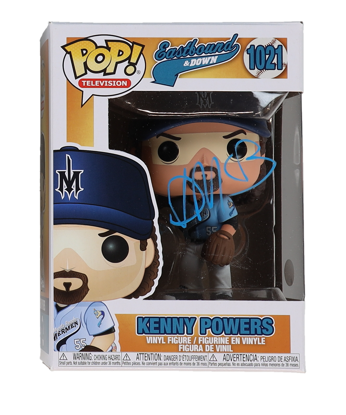 Danny McBride Signed "Eastbound & Down" #1021 Kenny Powers Funko Pop! Vinyl Figure (JSA) at PristineAuction.com Danny McBride Signed "Eastbound & Down" #1021 Kenny Powers Funko Pop! Vinyl Figure (JSA) at PristineAuction.com