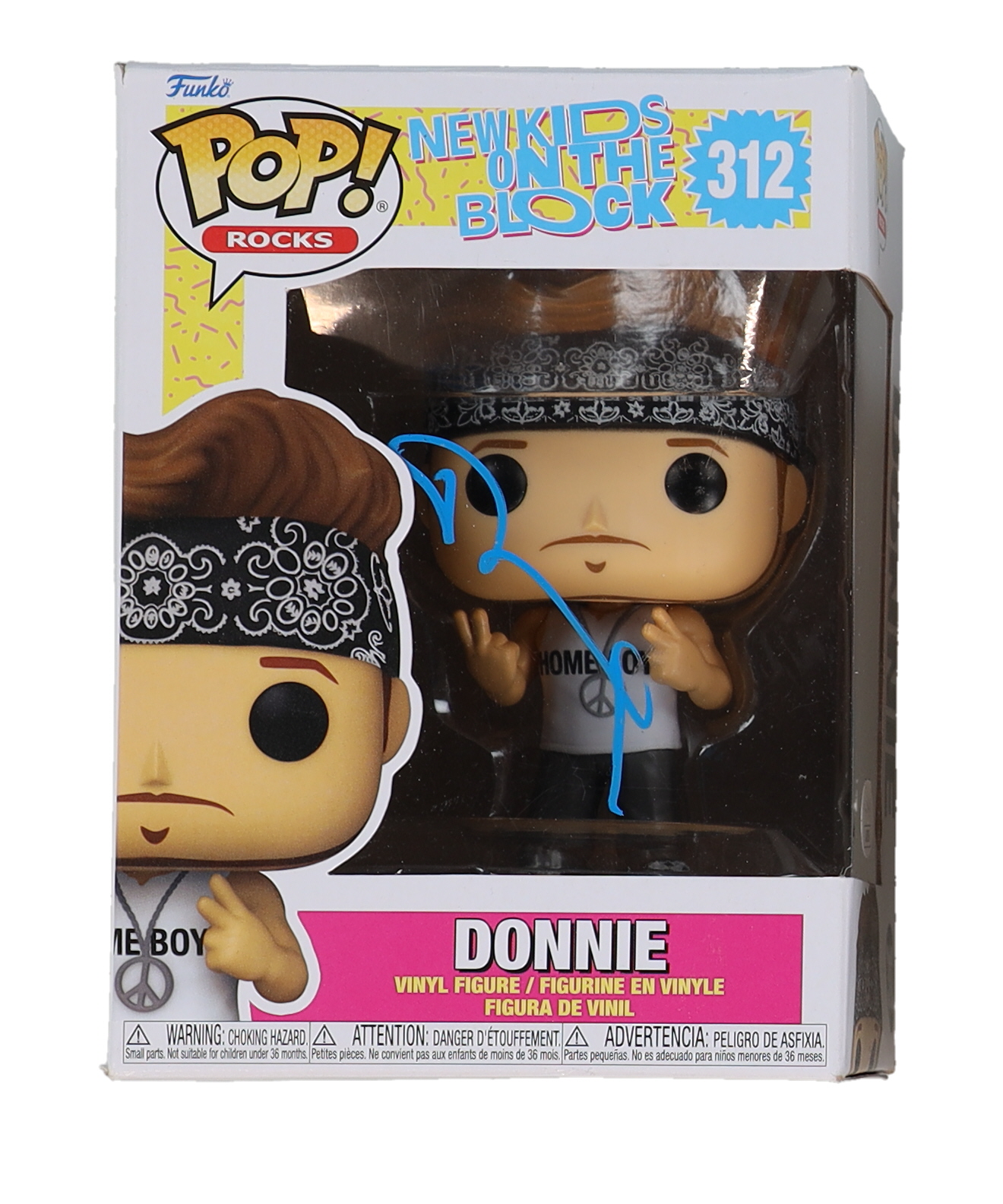 Donnie Wahlberg Signed "News Kids On The Block" #312 Donnie Funko Pop! Vinyl Figure (JSA) at PristineAuction.com Donnie Wahlberg Signed "News Kids On The Block" #312 Donnie Funko Pop! Vinyl Figure (JSA) at PristineAuction.com